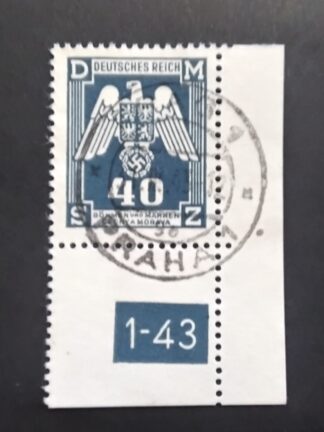 Böhmen und Mähren Mi. Nr. 14 Pl.-Nr. Gestempelt