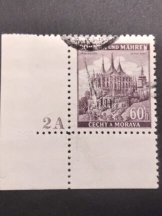 Böhmen und Mähren Mi. Nr. 27 Pl.-Nr. Gestempelt