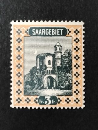 Saargebiet Mi. Nr. 96 Postfrisch mit Falz