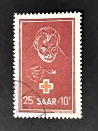 Saarland Mi. Nr. 292 Gestempelt